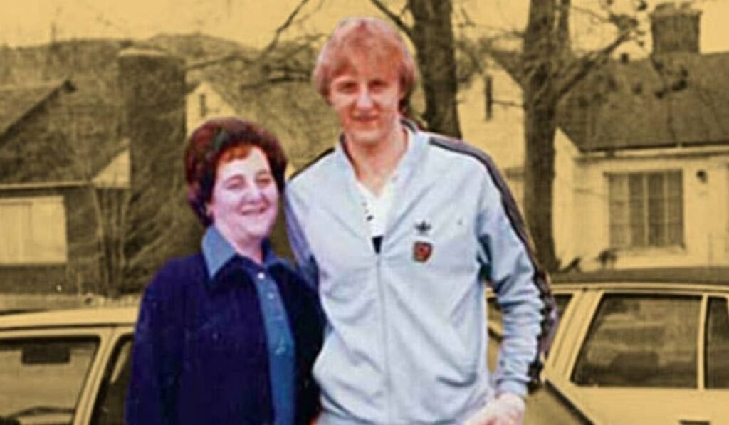 larry bird wife and family