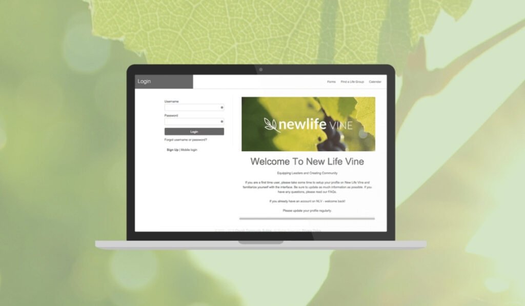 vine login