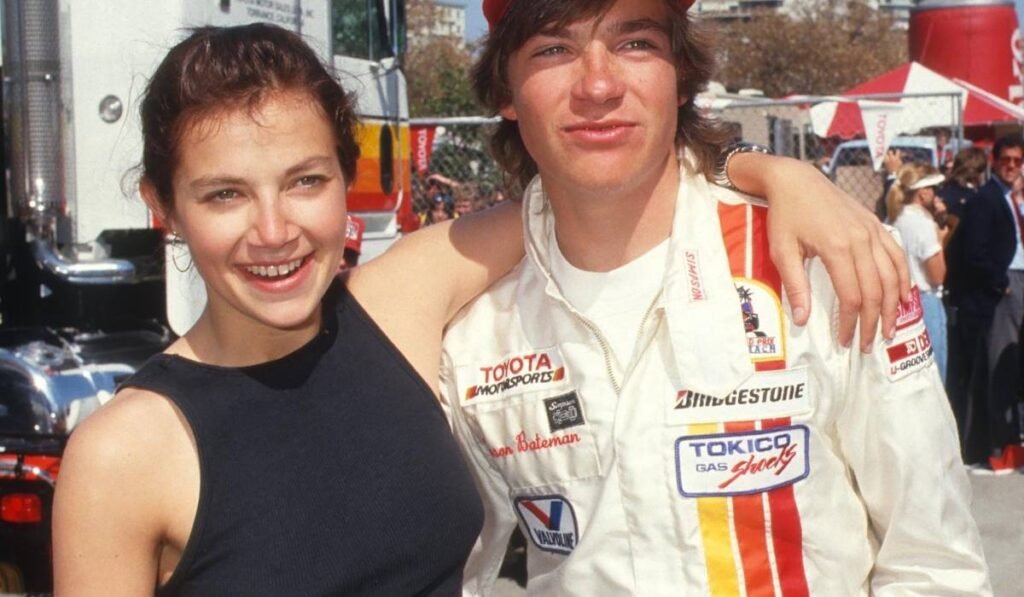 husband mark fluent justine bateman wedding